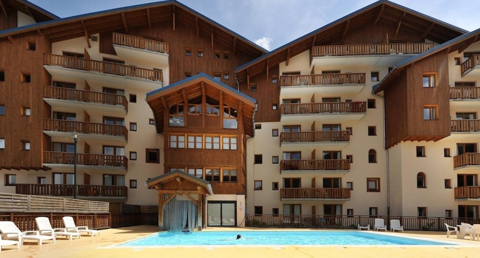 Vacanceole - Residence La Turra Valfrejus Ngoại thất bức ảnh